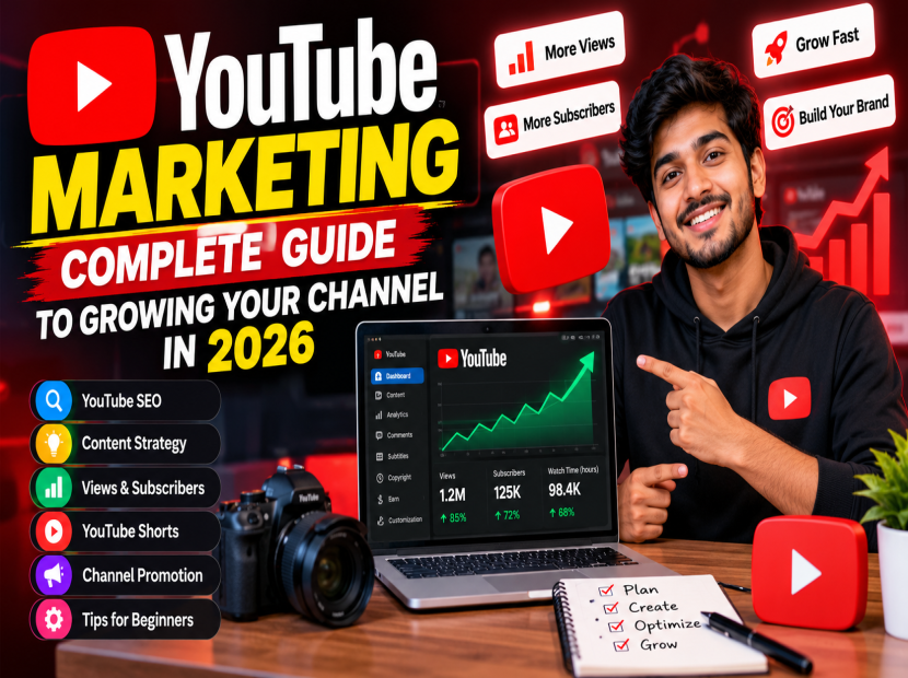 YouTube Marketing: Complete Guide to Growing Your Channel in 2026