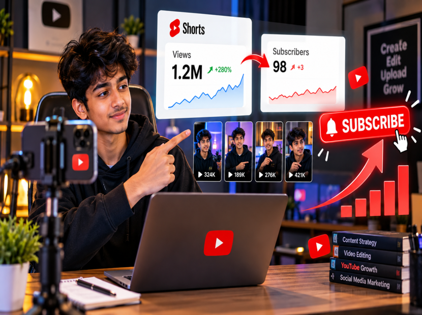 YouTube Shorts views and subscriber growth strategies