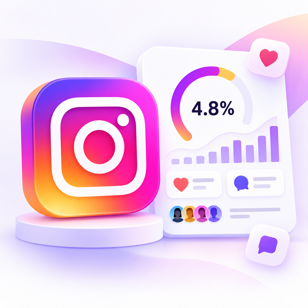 Instagram Engagement Rate Calculator analytics preview